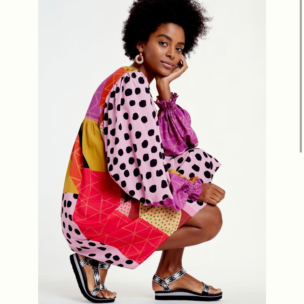 Anthropologie blink London Miranda tunic dress